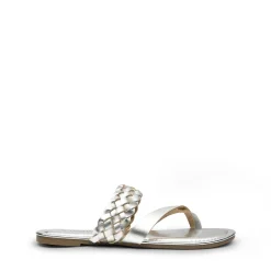 Durable Braided Slide Flat Sandals