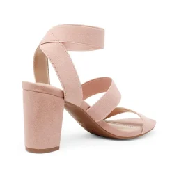 Elastic Chunky Strap Sandals
