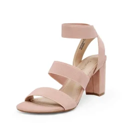 Elastic Chunky Strap Sandals
