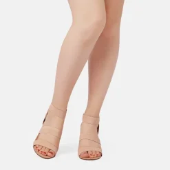 Elastic Chunky Strap Sandals