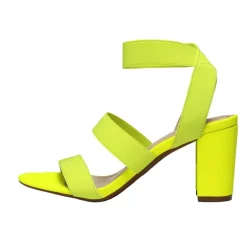 Elastic Chunky Strap Sandals