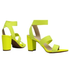 Elastic Chunky Strap Sandals