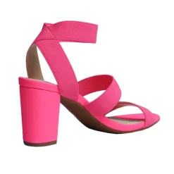 Elastic Chunky Strap Sandals