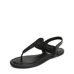Elastic Gladiator Flat Sandals