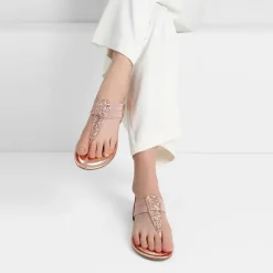 Elastic Gladiator Flat Sandals