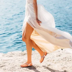 Elastic Gladiator Flat Sandals