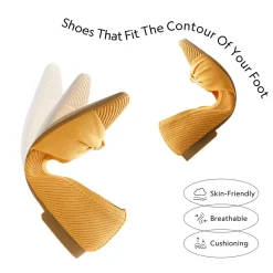 Elegant Lightweight Bow Knitted Flat Shoes