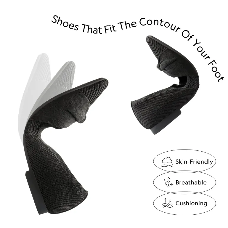 Elegant Lightweight Bow Knitted Flat Shoes