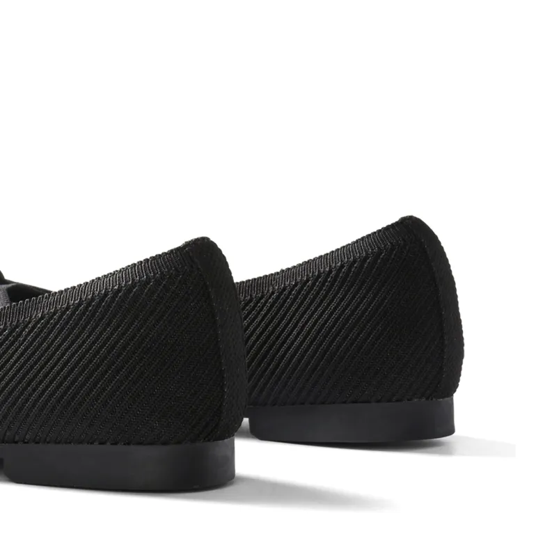 Elegant Lightweight Bow Knitted Flat Shoes
