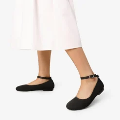 Elegant Removable Ankle Strap Flats