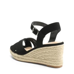 Espadrille Criss Cross Wedge Sandals