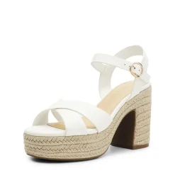 Espadrille Platform Chunky Heel Sandals