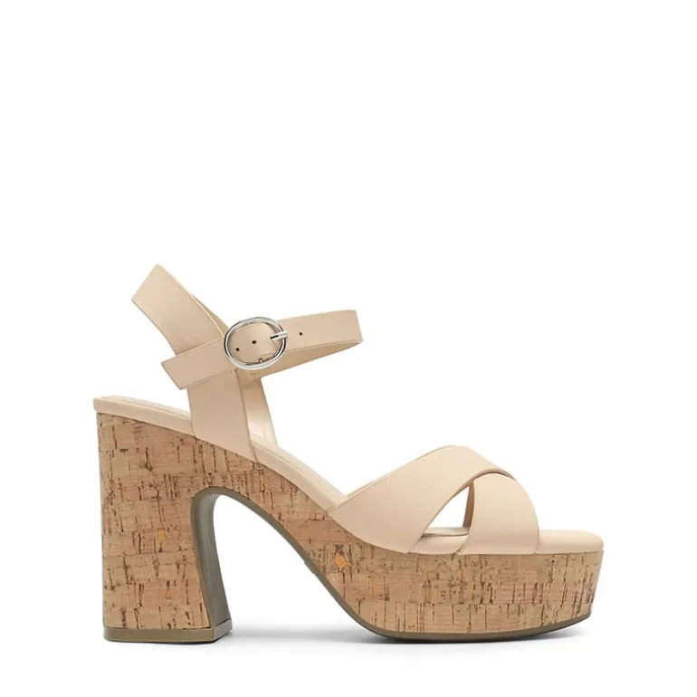 Espadrille Platform Chunky Heel Sandals