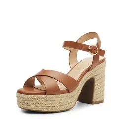 Espadrille Platform Chunky Heel Sandals
