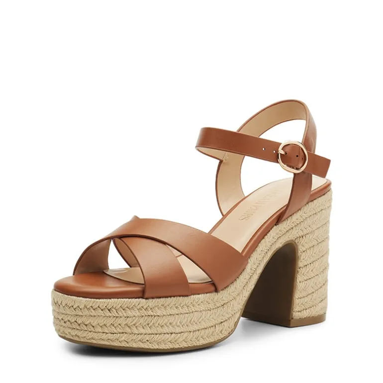 Espadrille Platform Chunky Heel Sandals