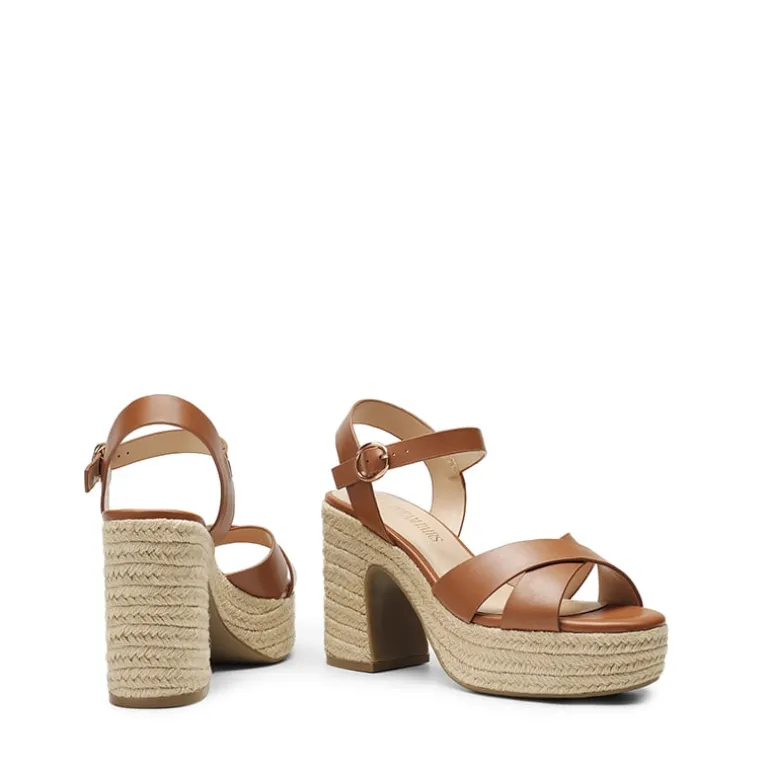 Espadrille Platform Chunky Heel Sandals
