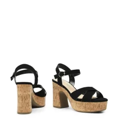 Espadrille Platform Chunky Heel Sandals