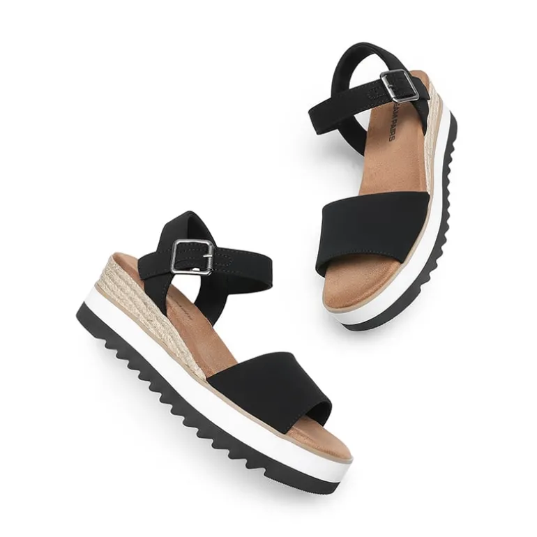 Espadrille Platform Wedge Sandals