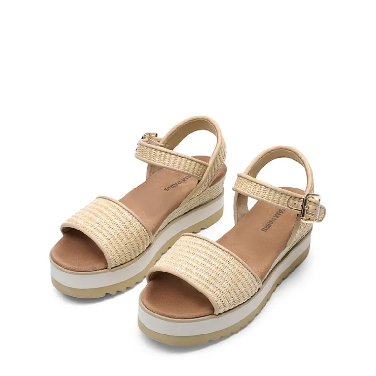 Espadrille Platform Wedge Sandals