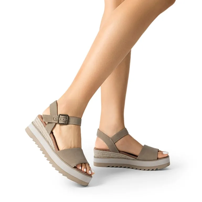 Espadrille Platform Wedge Sandals