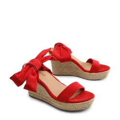 Espadrilles Ankle Tie Lace Up Platform Wedges