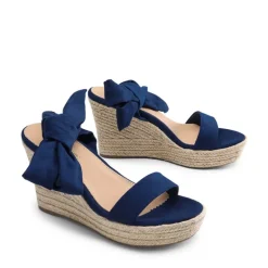 Espadrilles Ankle Tie Lace Up Platform Wedges