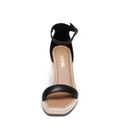 Espadrilles Square Toe Wedge Sandals