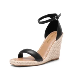 Espadrilles Square Toe Wedge Sandals