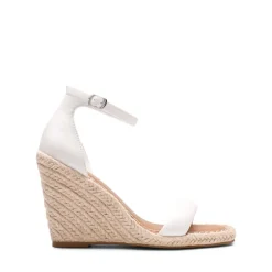 Espadrilles Square Toe Wedge Sandals