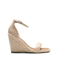 Espadrilles Square Toe Wedge Sandals