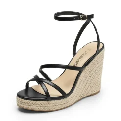 Espadrille Strappy Platform Sandals