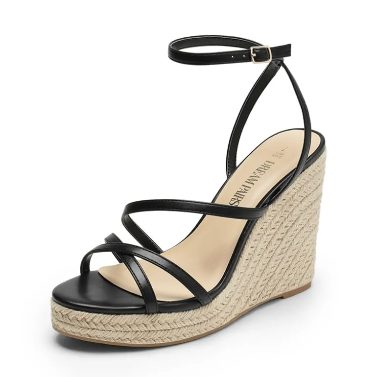 Espadrille Strappy Platform Sandals