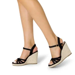 Espadrille Strappy Wedge Sandals