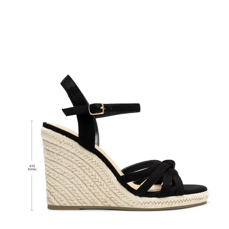 Espadrille Strappy Wedge Sandals