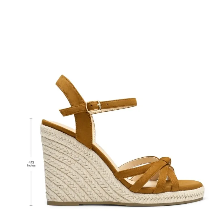 Espadrille Strappy Wedge Sandals