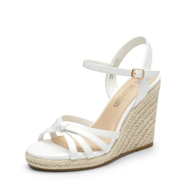 Espadrille Strappy Wedge Sandals