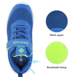 [EZ-Ons BreezeRunners] Breathable And Lightweight Kids Running Sneakers