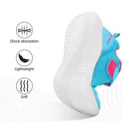 [EZ-Ons BreezeRunners] Breathable And Lightweight Kids Running Sneakers
