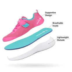 [EZ-Ons BreezeRunners] Breathable And Lightweight Kids Running Sneakers