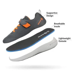 [EZ-Ons BreezeRunners] Breathable And Lightweight Kids Running Sneakers