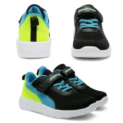 [EZ-Ons MagicZips] Kid's Breathable Lightweight Tennis Sneakers
