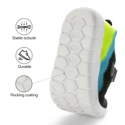 [EZ-Ons MagicZips] Kid's Breathable Lightweight Tennis Sneakers