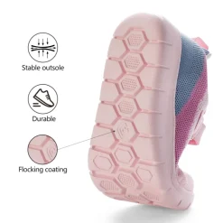 [EZ-Ons MagicZips] Kid's Breathable Lightweight Tennis Sneakers
