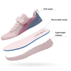 [EZ-Ons MagicZips] Kid's Breathable Lightweight Tennis Sneakers