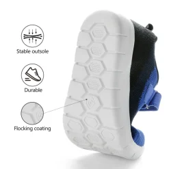 [EZ-Ons MagicZips] Kid's Breathable Lightweight Tennis Sneakers