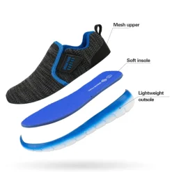 [EZ-Ons MightyMovers] Comfortable Kids Running Shoes