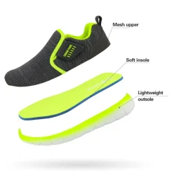 [EZ-Ons MightyMovers] Comfortable Kids Running Shoes