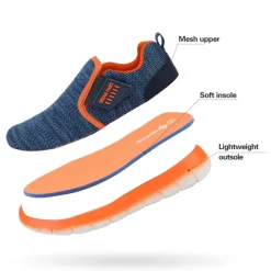 [EZ-Ons MightyMovers] Comfortable Kids Running Shoes