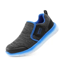 [EZ-Ons MightyMovers+] Kids Scuff-Resistant Toe Comfortable Running Shoes