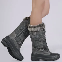 Faux Fur Lined Winter Boots